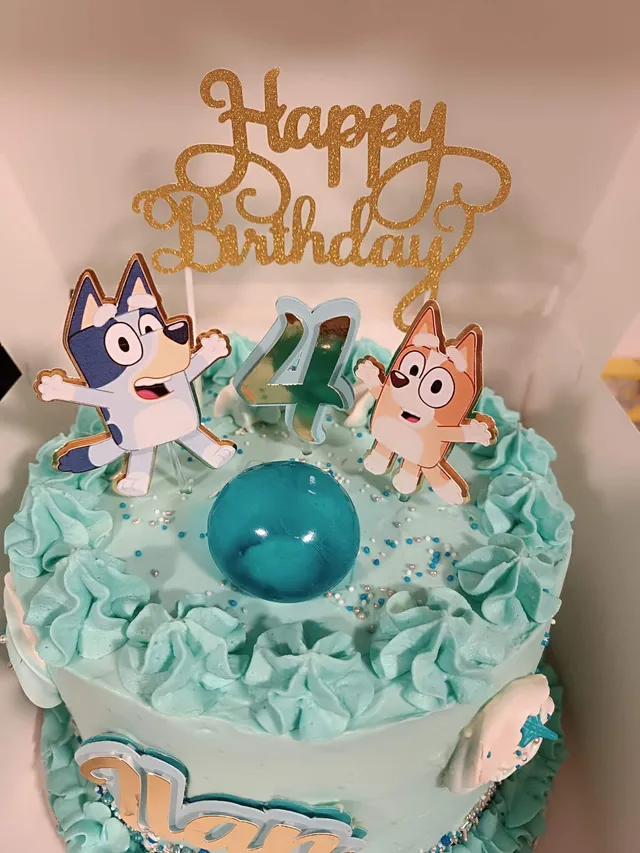 Layer cake bluey