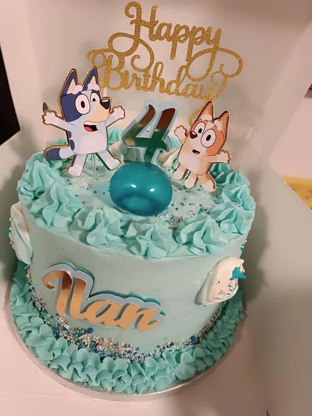 Layer cake bluey