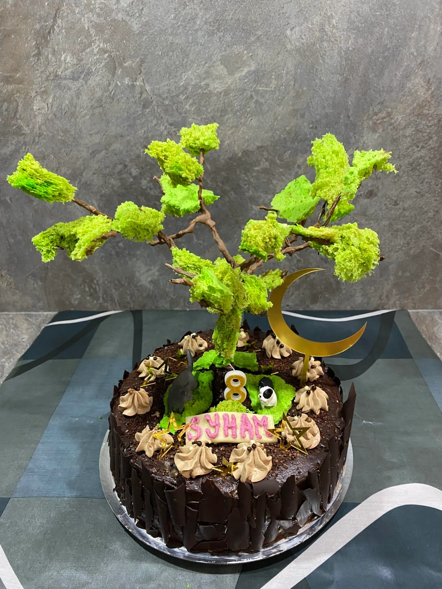 Layer cake chocolat