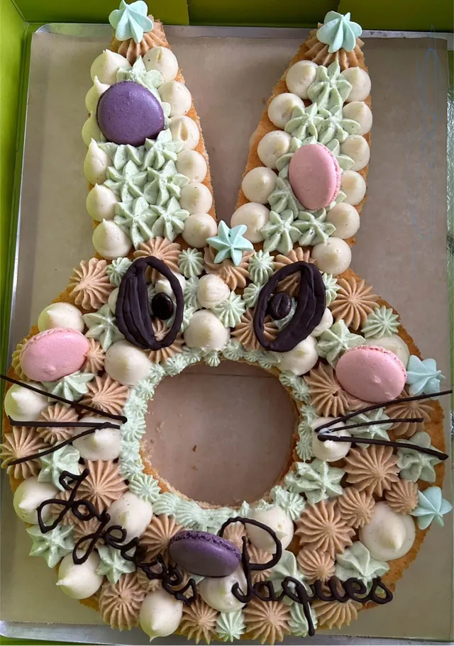 Number Cake pâque 2024