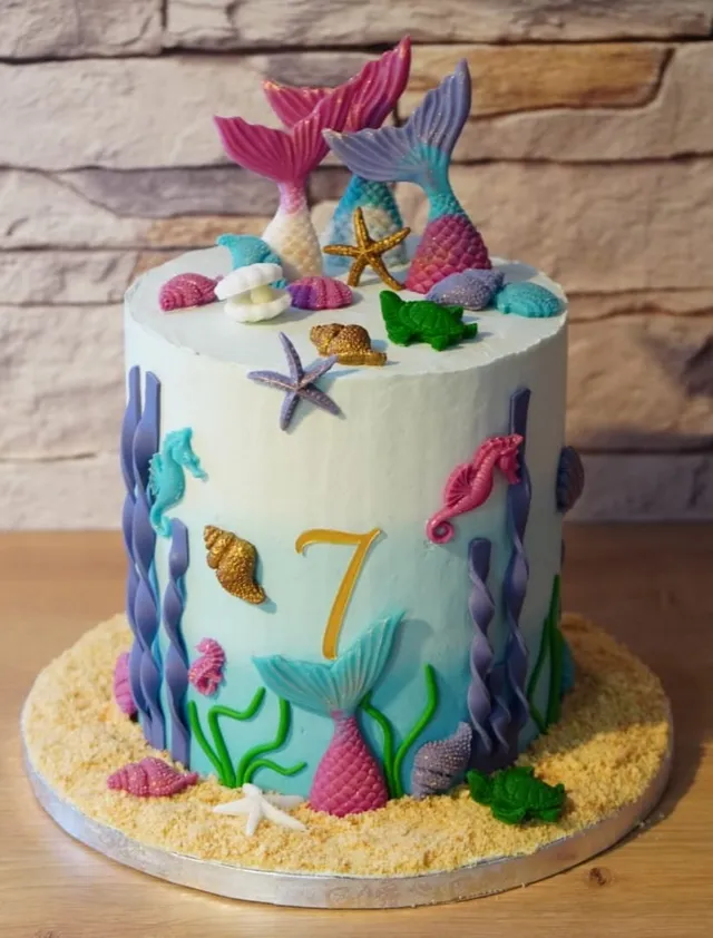 Cake Design Sirène