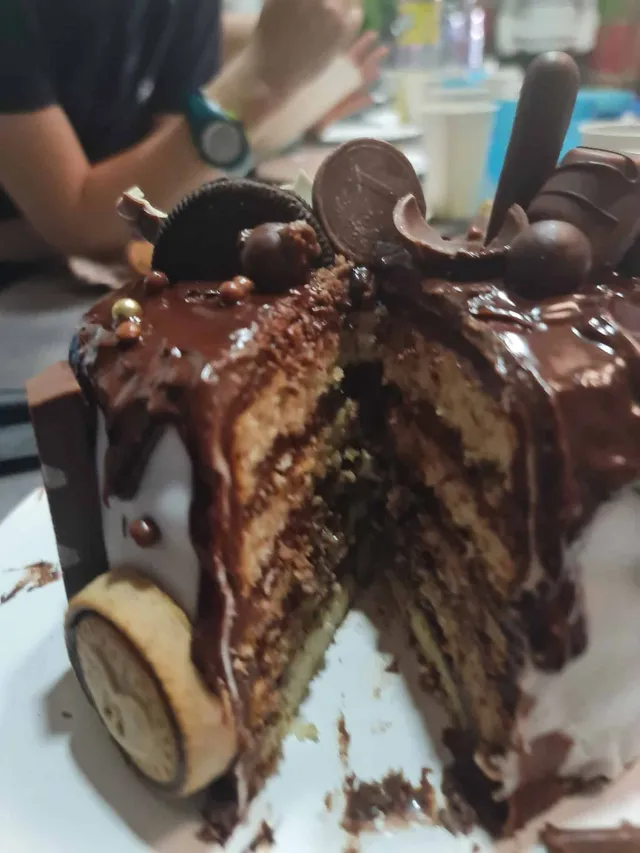 Drip cake chocolat