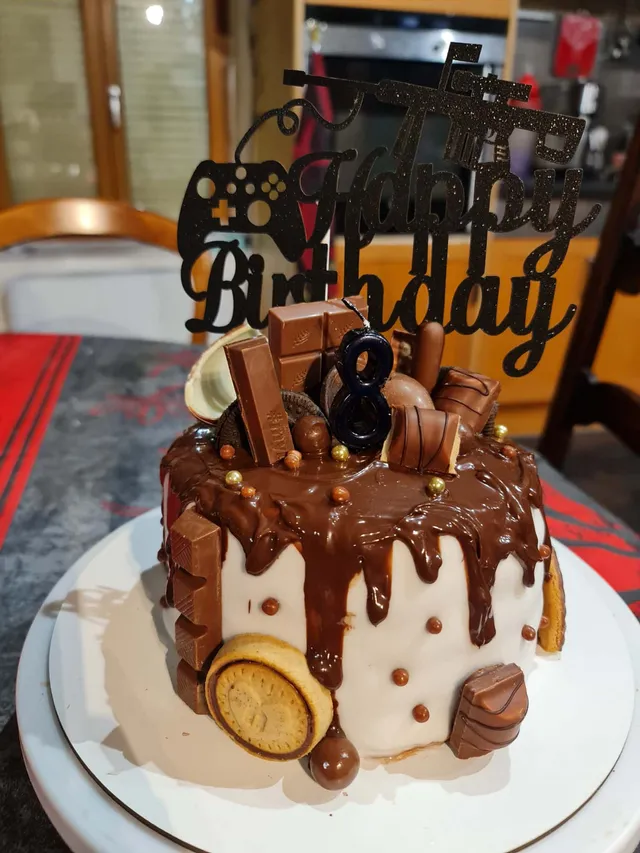 Drip cake chocolat