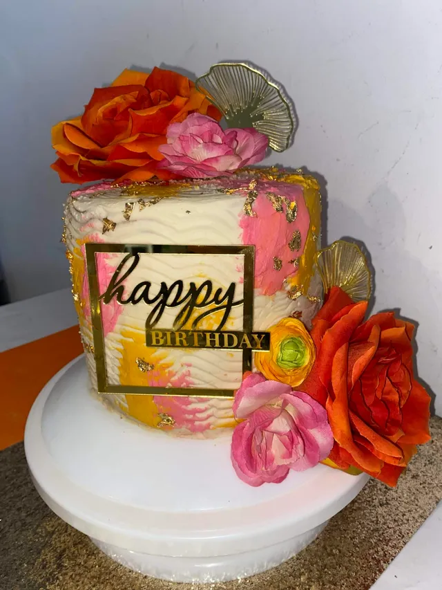gateau pour les 62 ans de ma maman ♥️