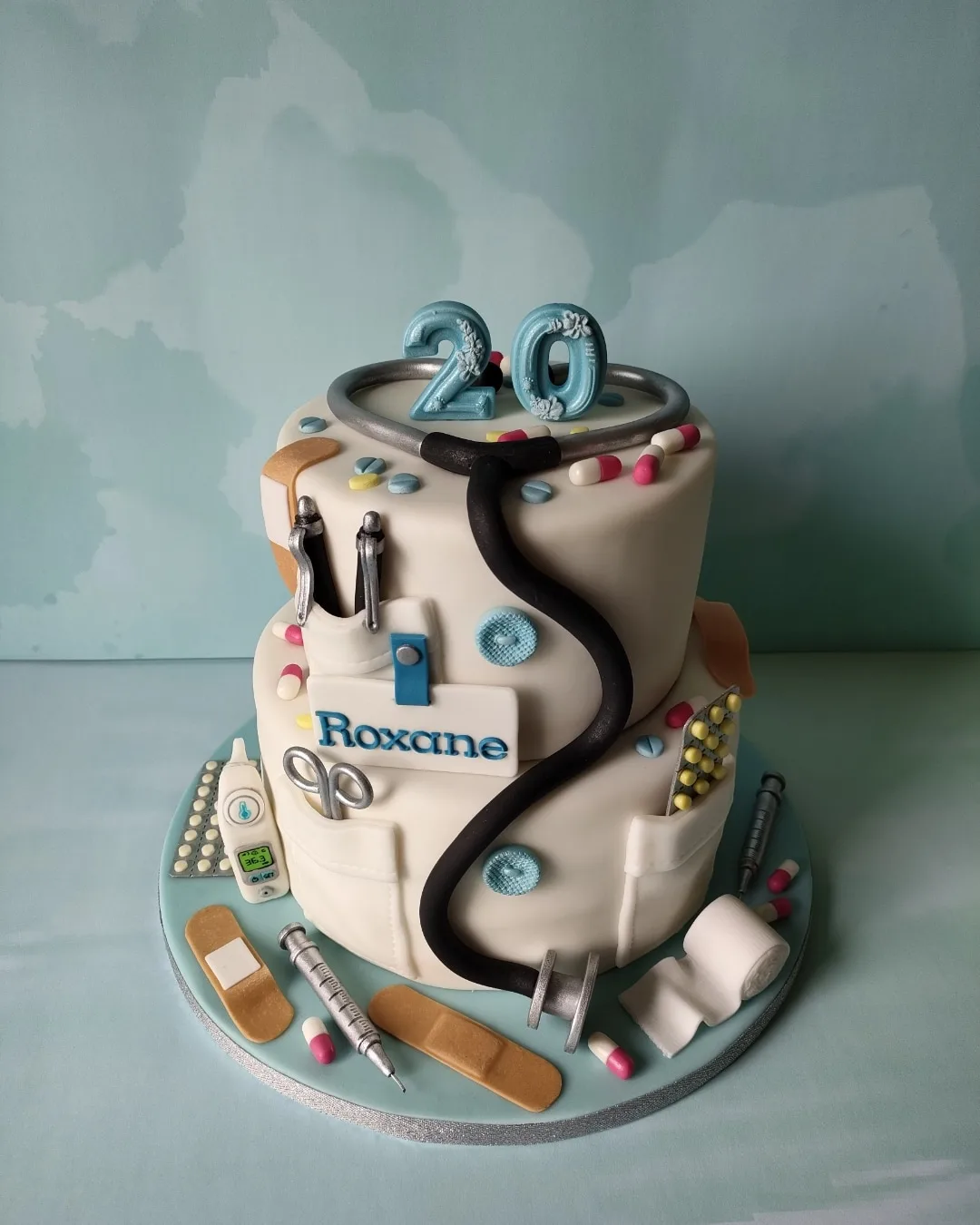 Gâteau thème infirmière