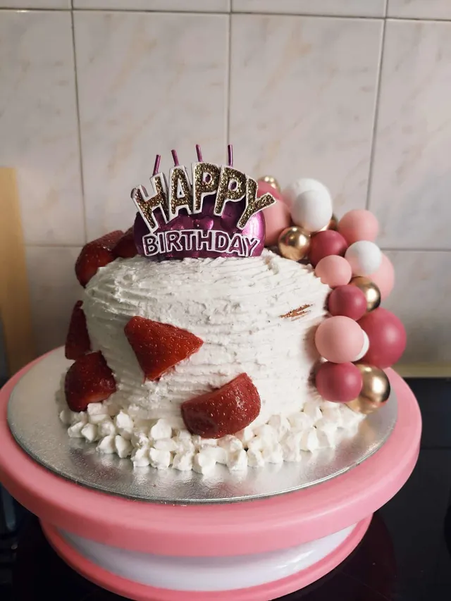 Layer cake anniversaire