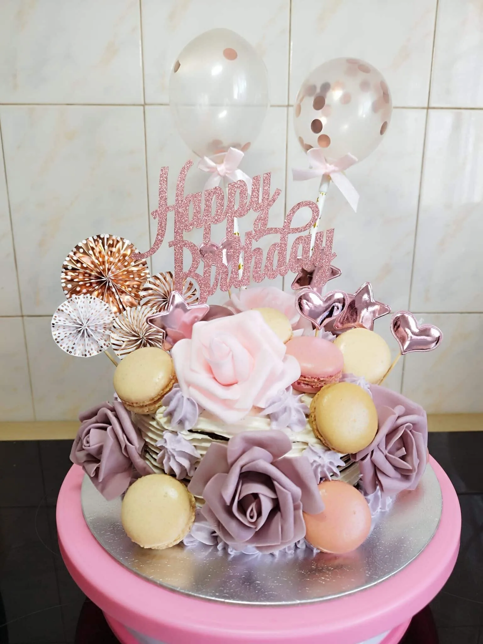 Layer cake fraise