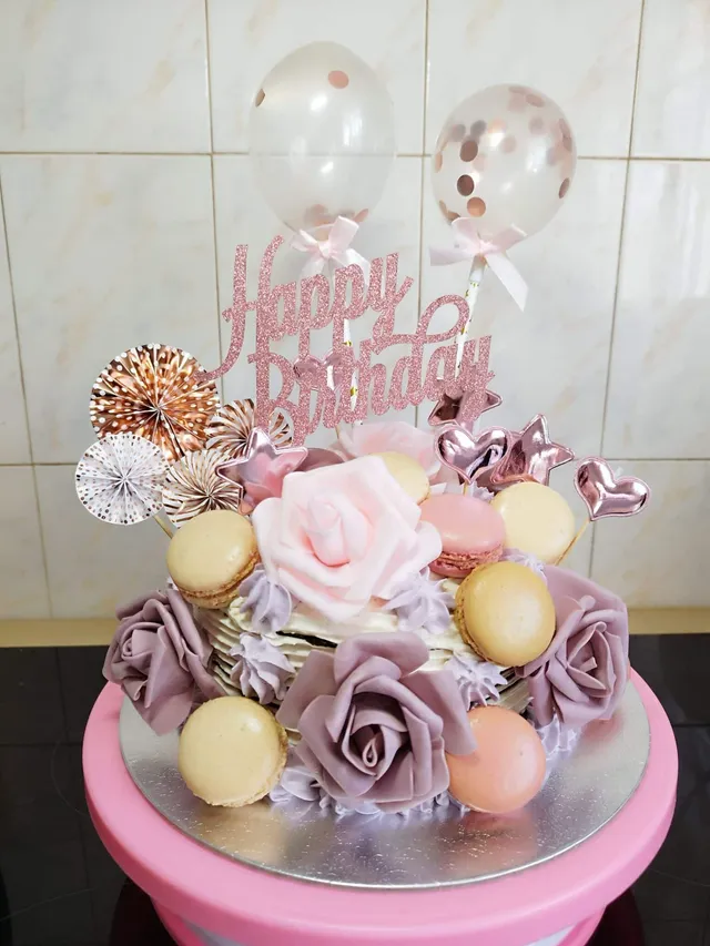 Layer cake fraise