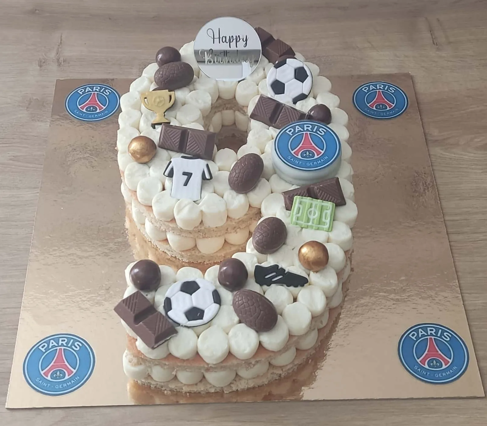 Number Cake 9 foot