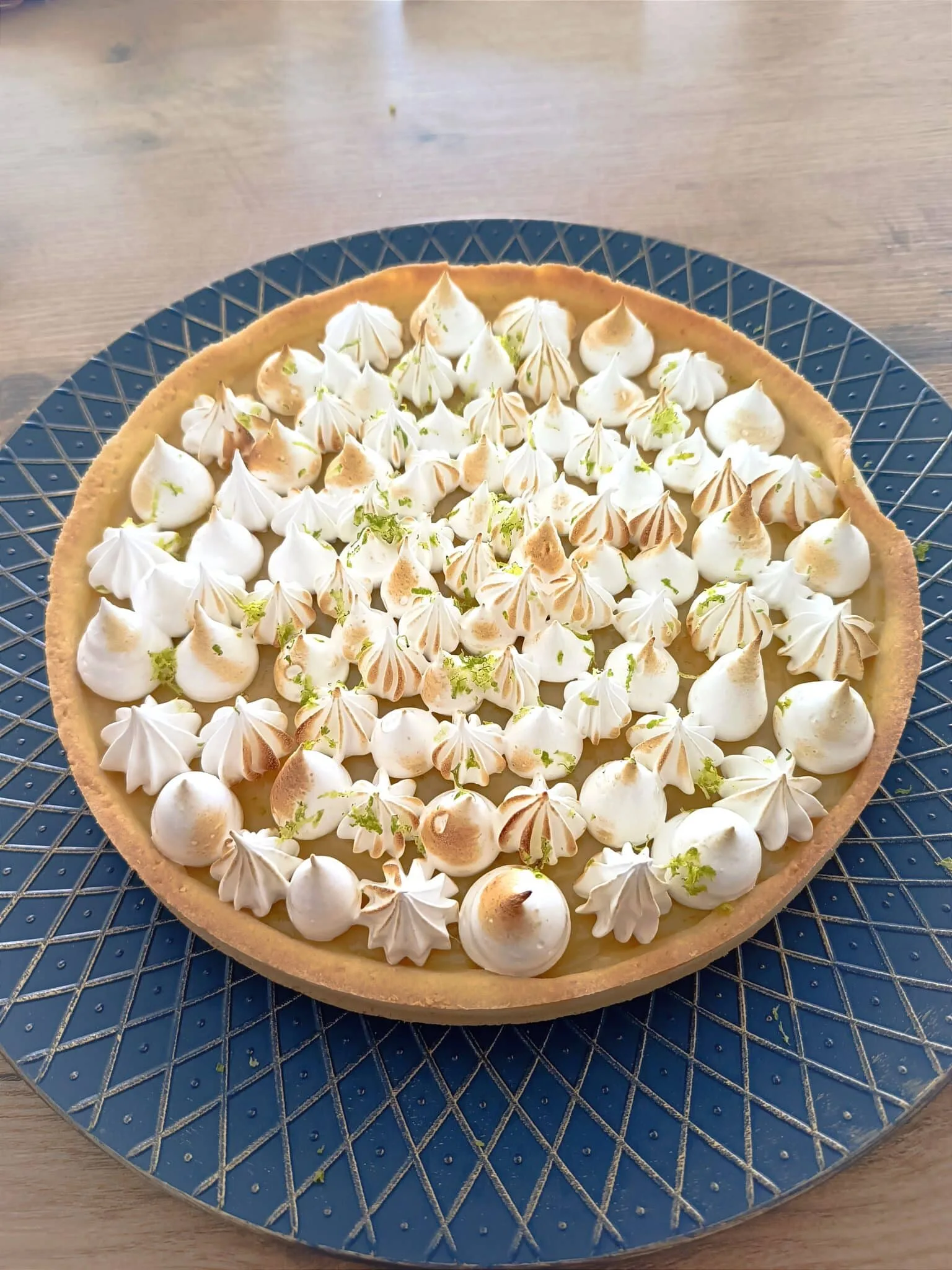 Tarte au citron meringuée