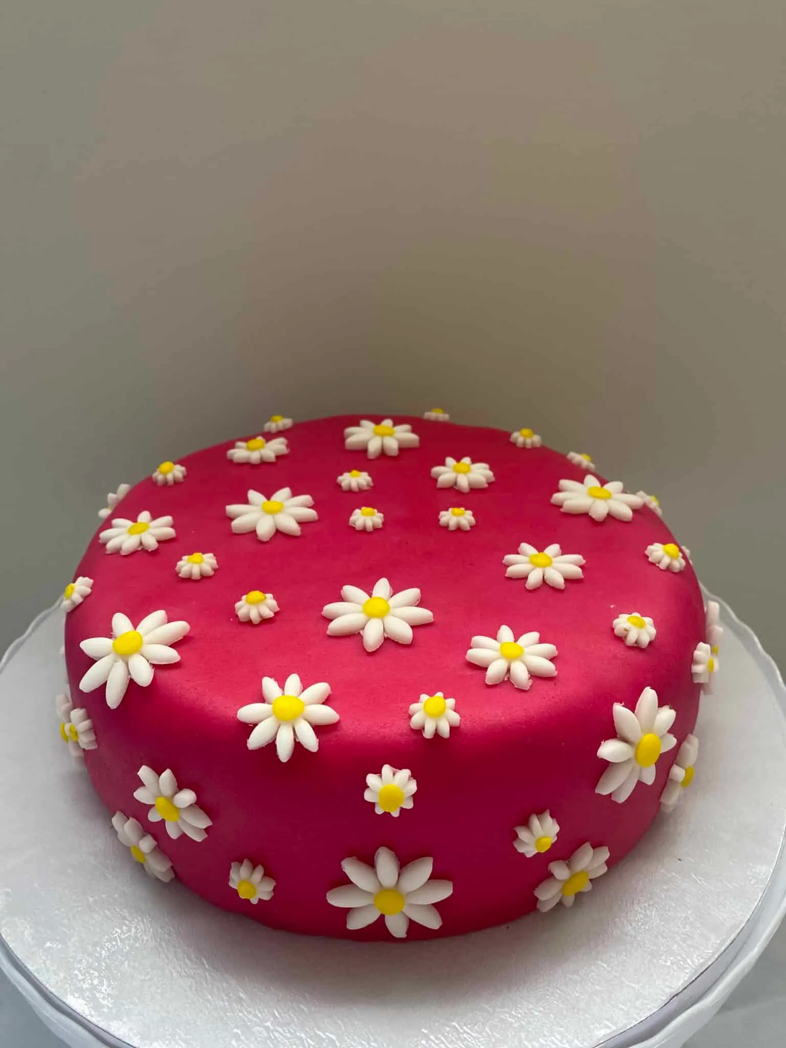 Cake design fleurs