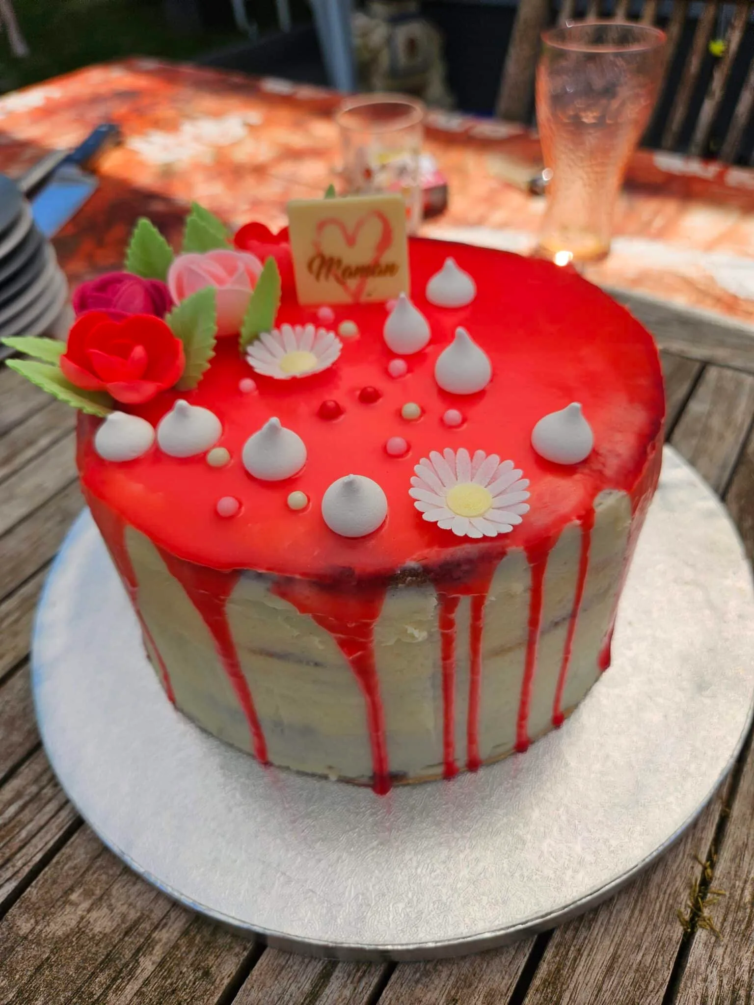 Layer cake fêtes des mères