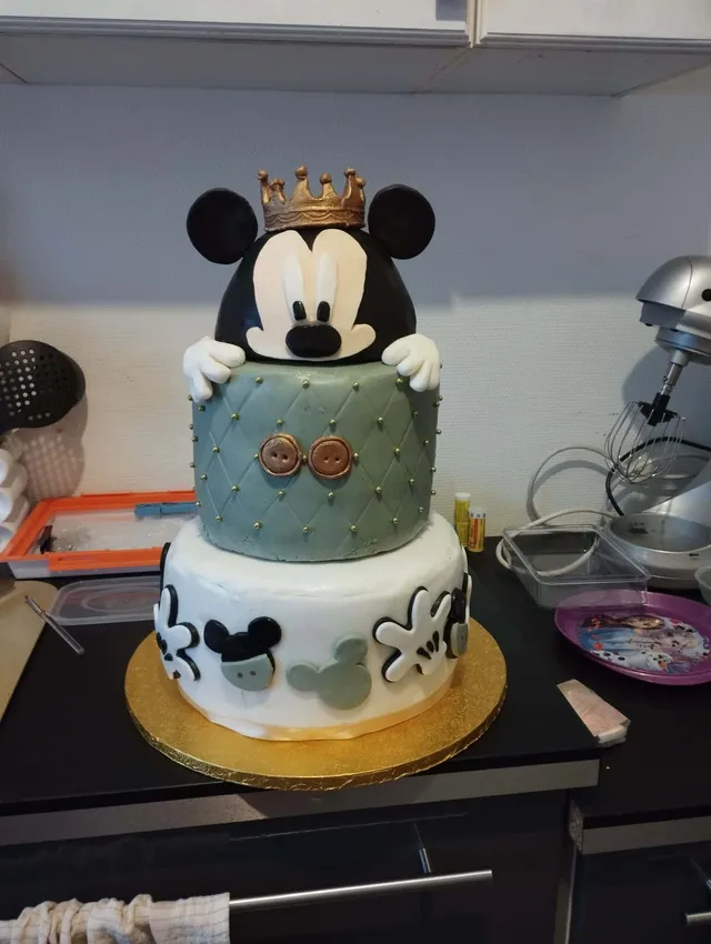 Molly cake Mickey vanille chocolat