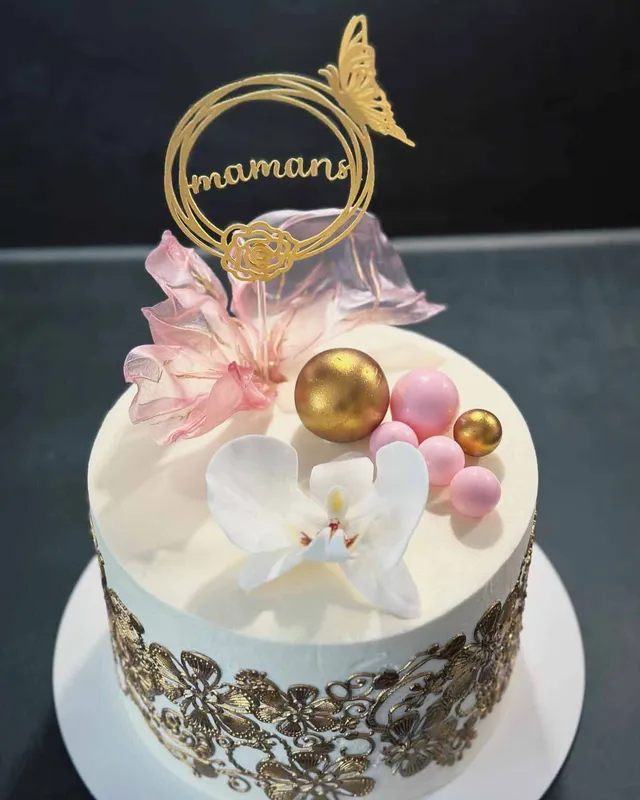 Layer cake pour la fête des mères (chocolat/nutella/chantilly mascarpone)