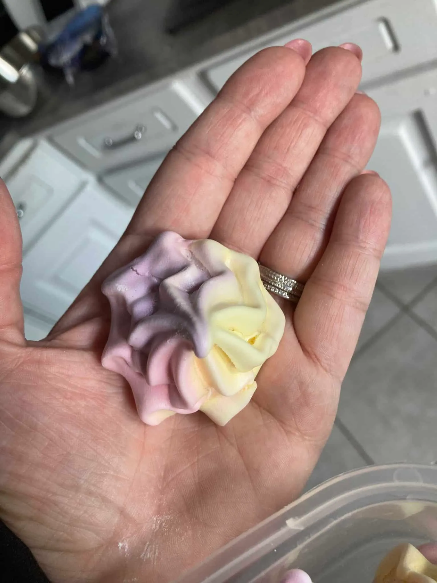 Meringues arc en ciel