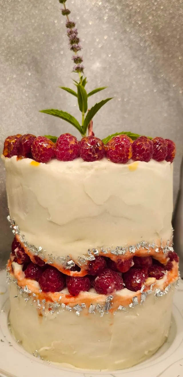 faut line cake ( framboisier )