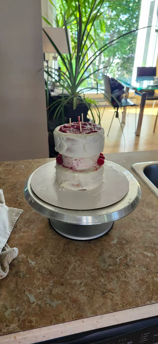 faut line cake ( framboisier )