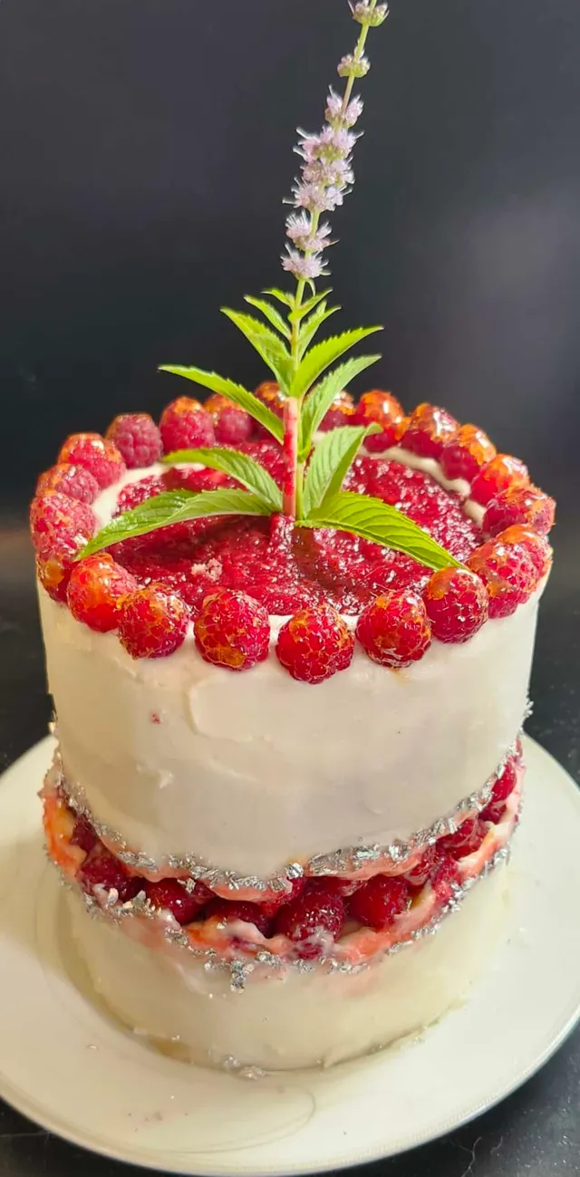 faut line cake ( framboisier )