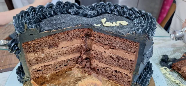 Layer cake nutella