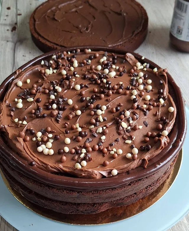 Layer cake nutella