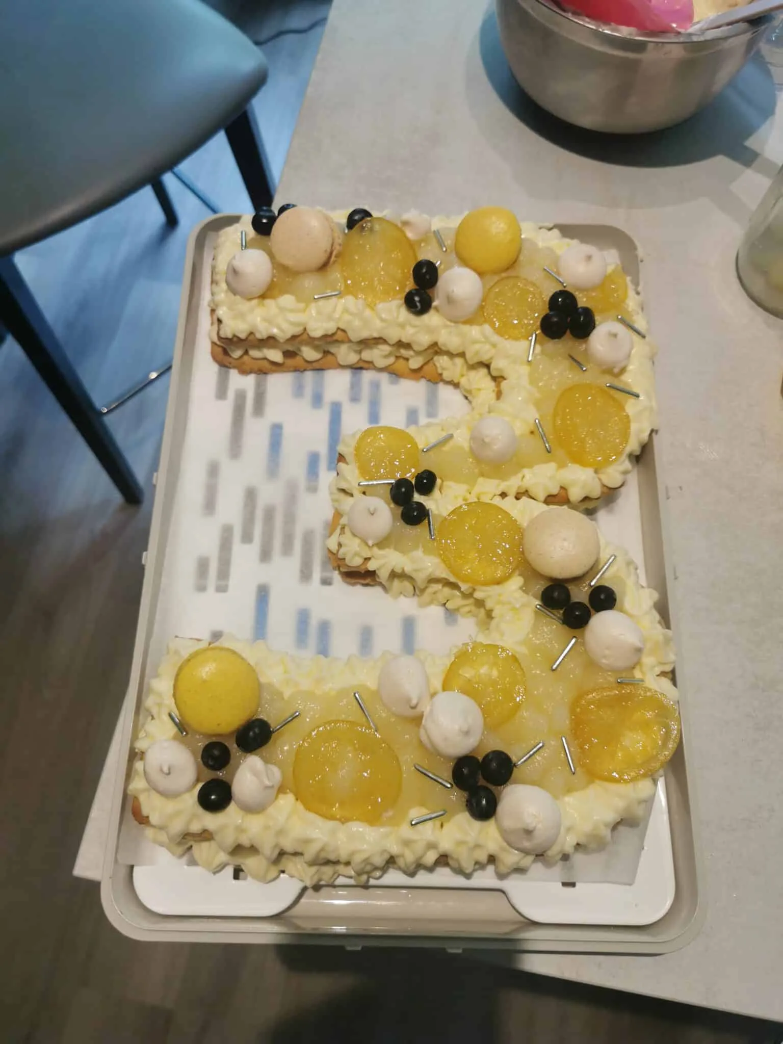 Number cake et layer cake