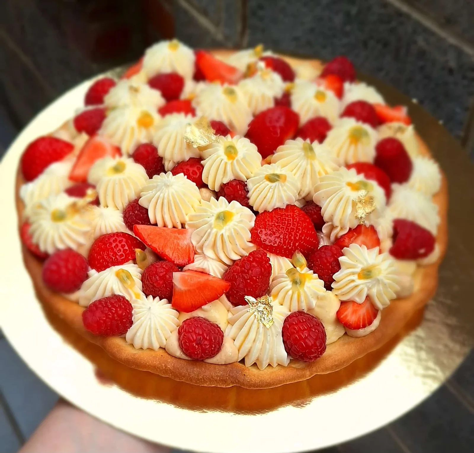 Tarte aux fraises