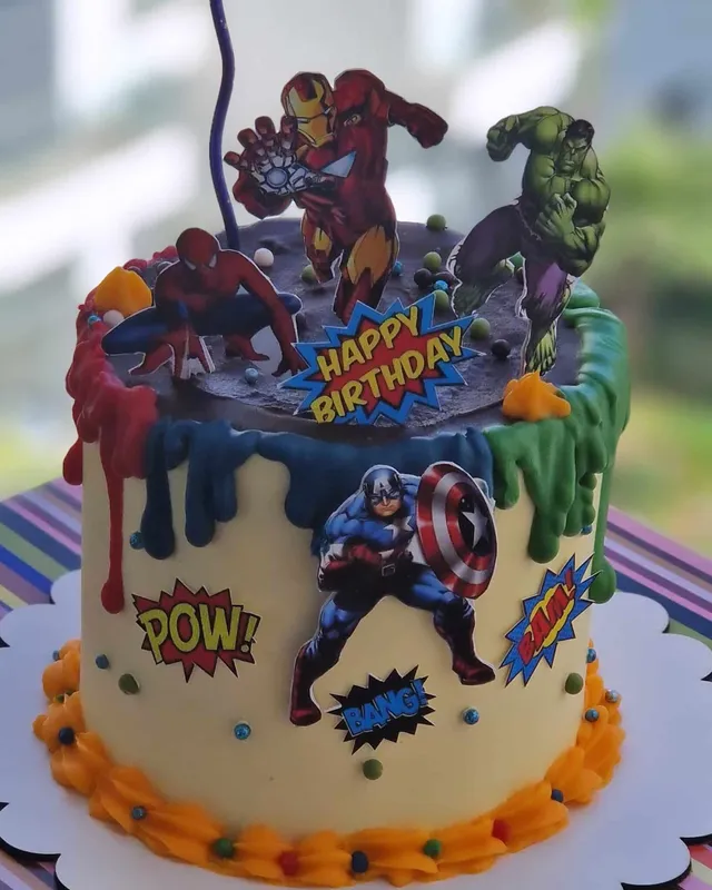 Avengers Cake
