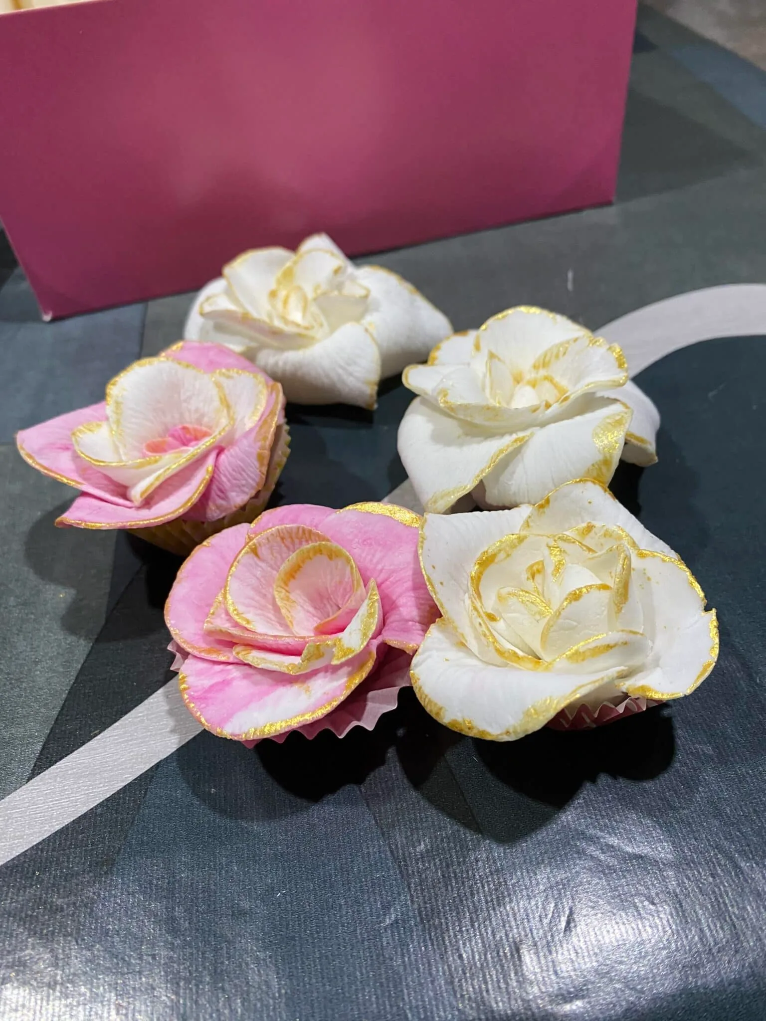 Roses en gumpaste