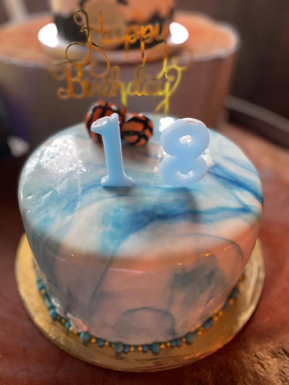 Cake design  ganache chocolat