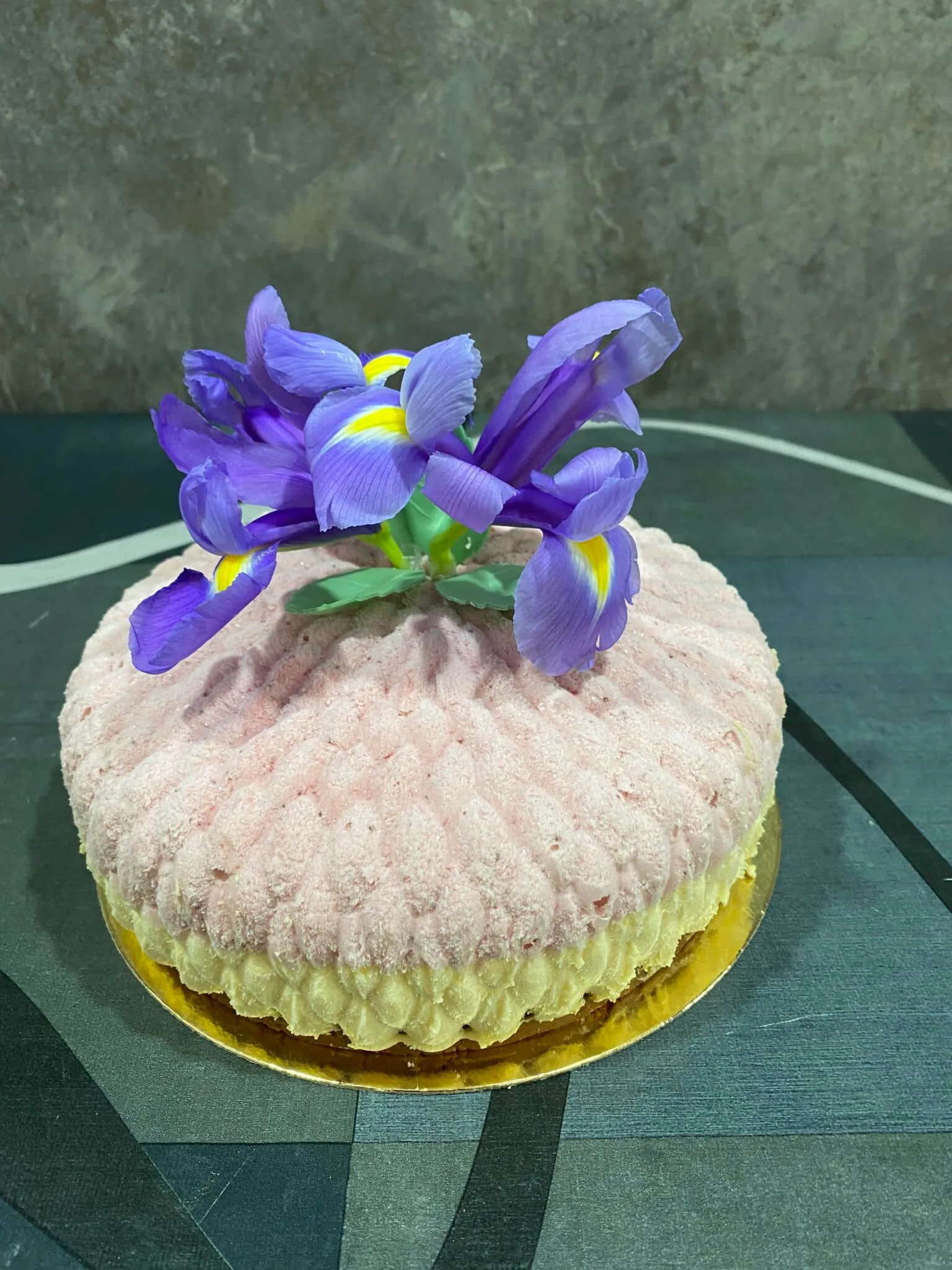 Entremet fraises /exotique