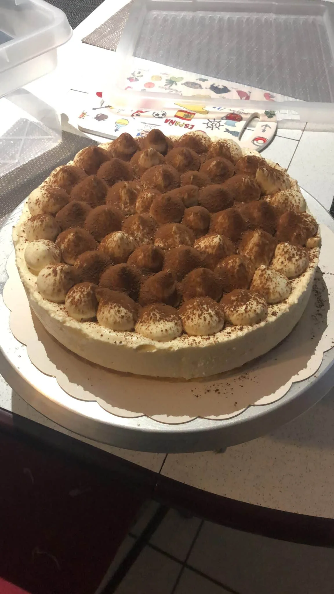 Entremets façon tiramisu