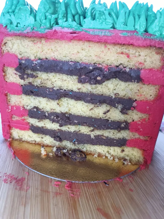 Layer cake Stade Toulousain ❤️🖤