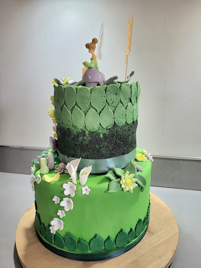 Cake design Fée Clochette
