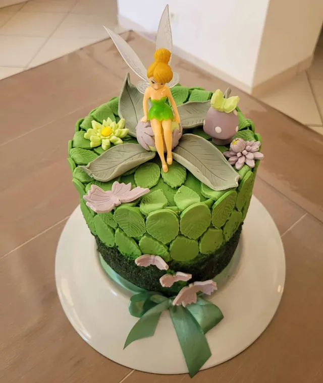 Cake design Fée Clochette