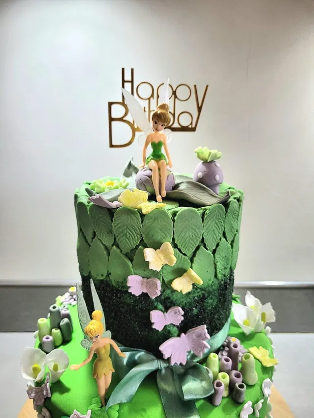 Cake design Fée Clochette
