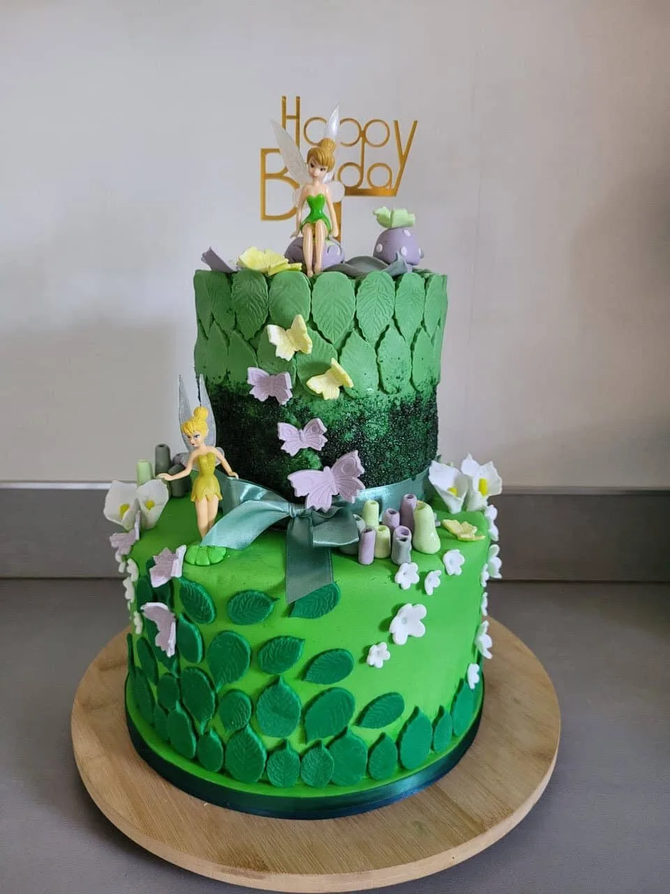 Cake design Fée Clochette