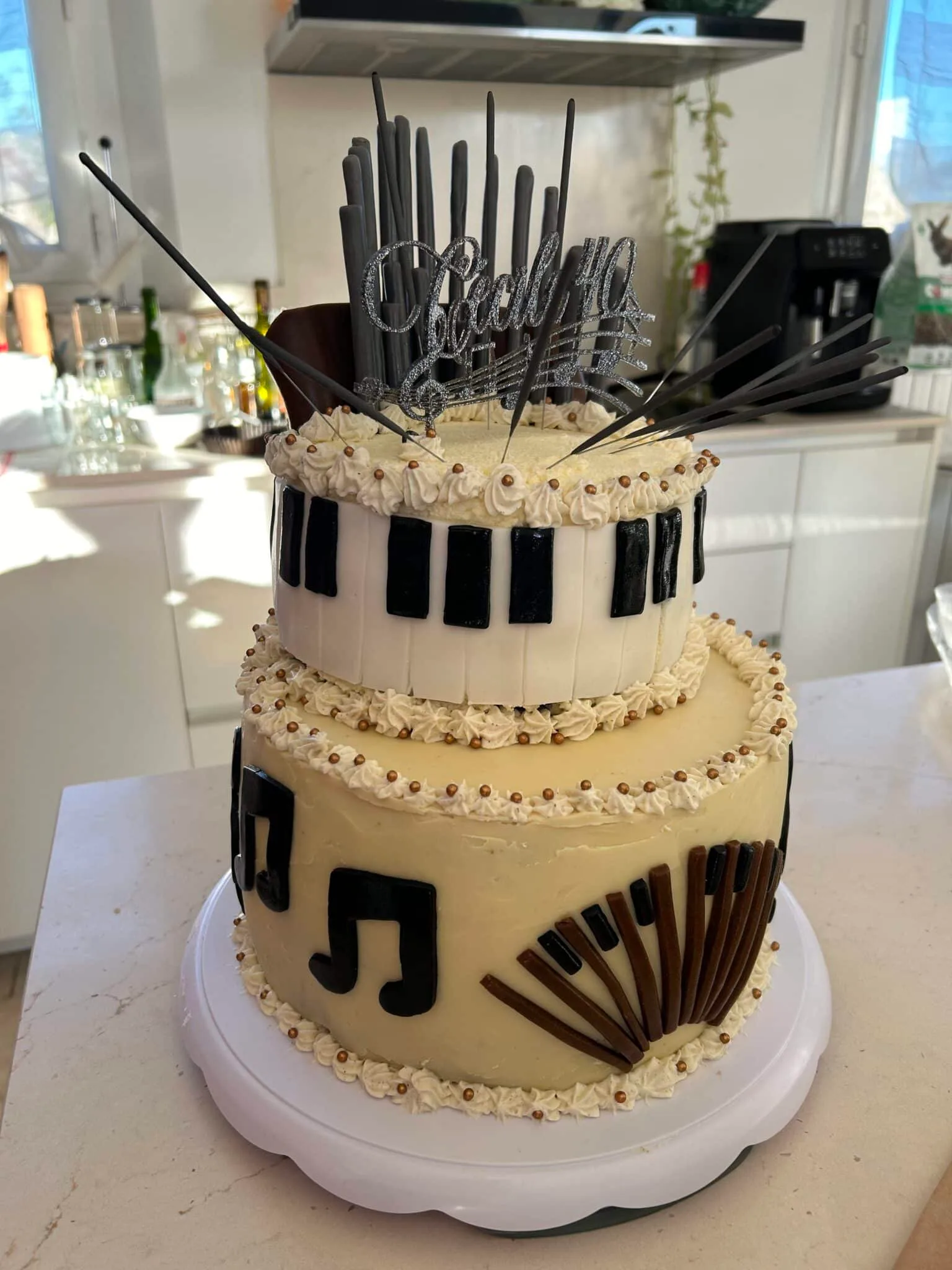 Cake design orgue