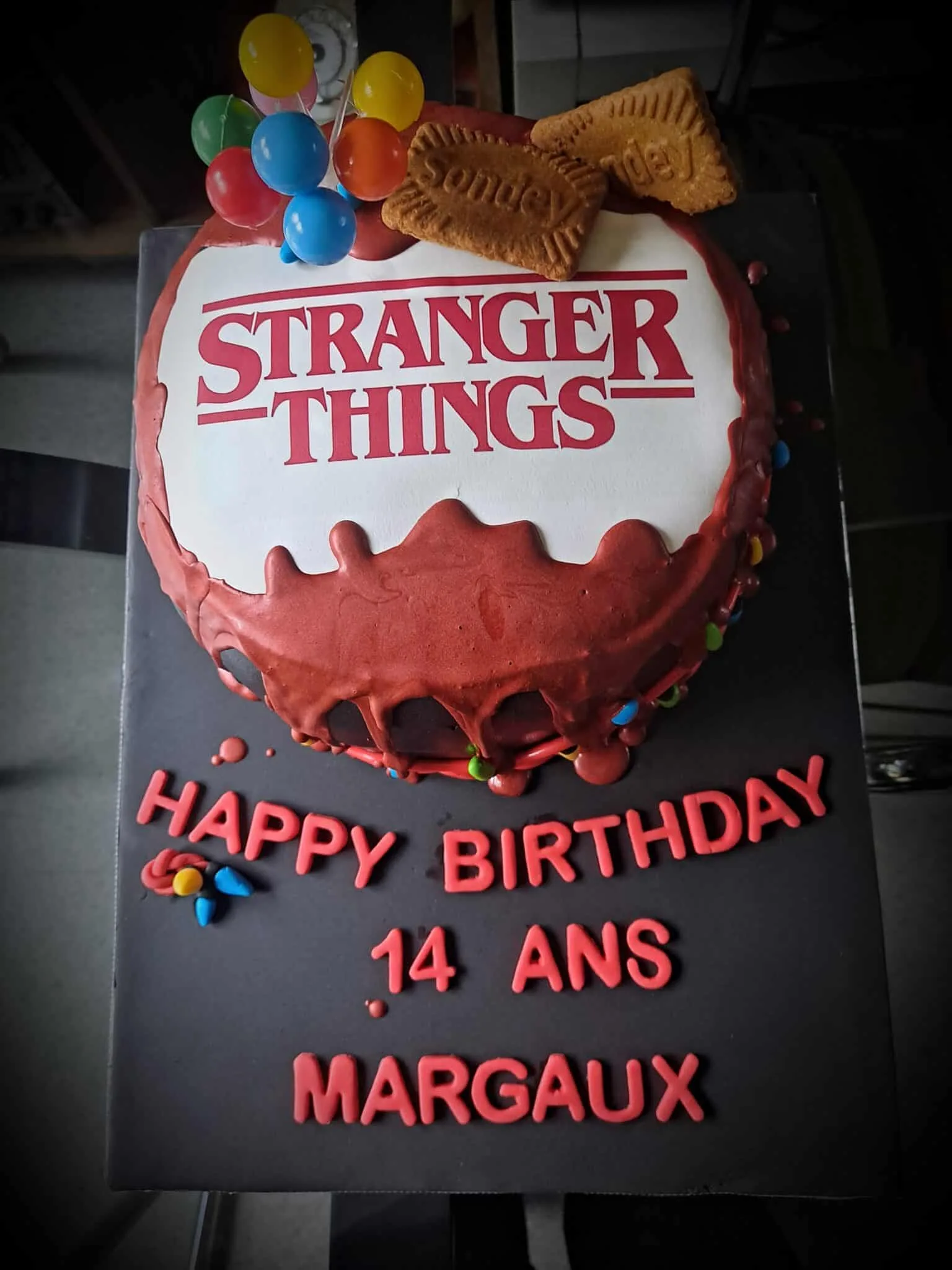 Cake design stranger things