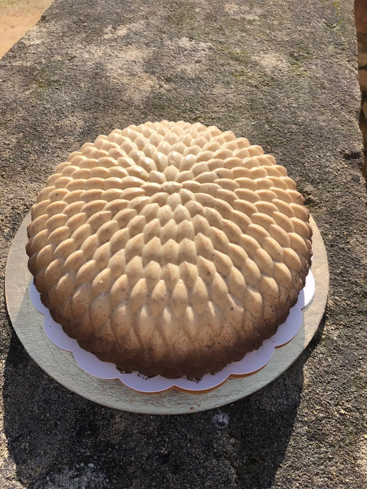 Bavarois praliné aux poires