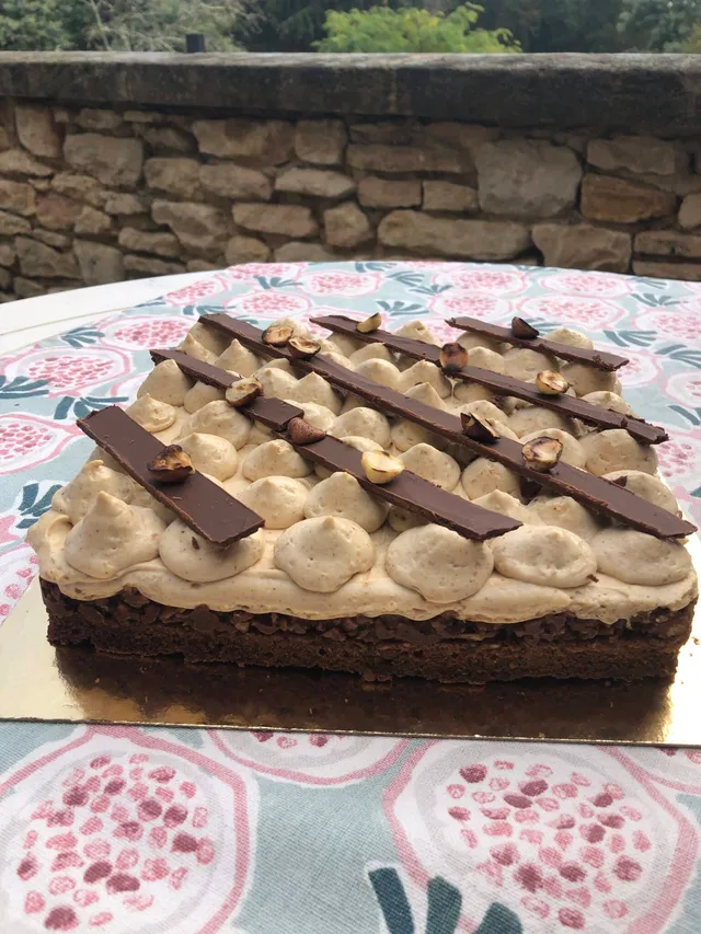 Entremet praliné