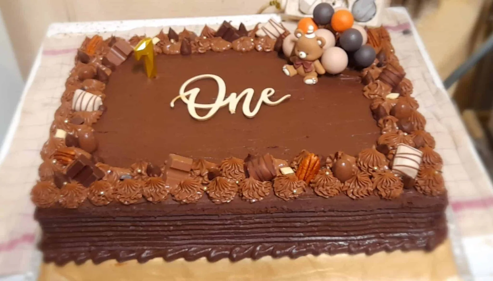 Layer cake chocolat