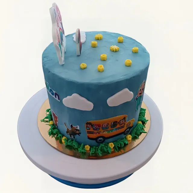 Gâteau sur le thème Cocomelon