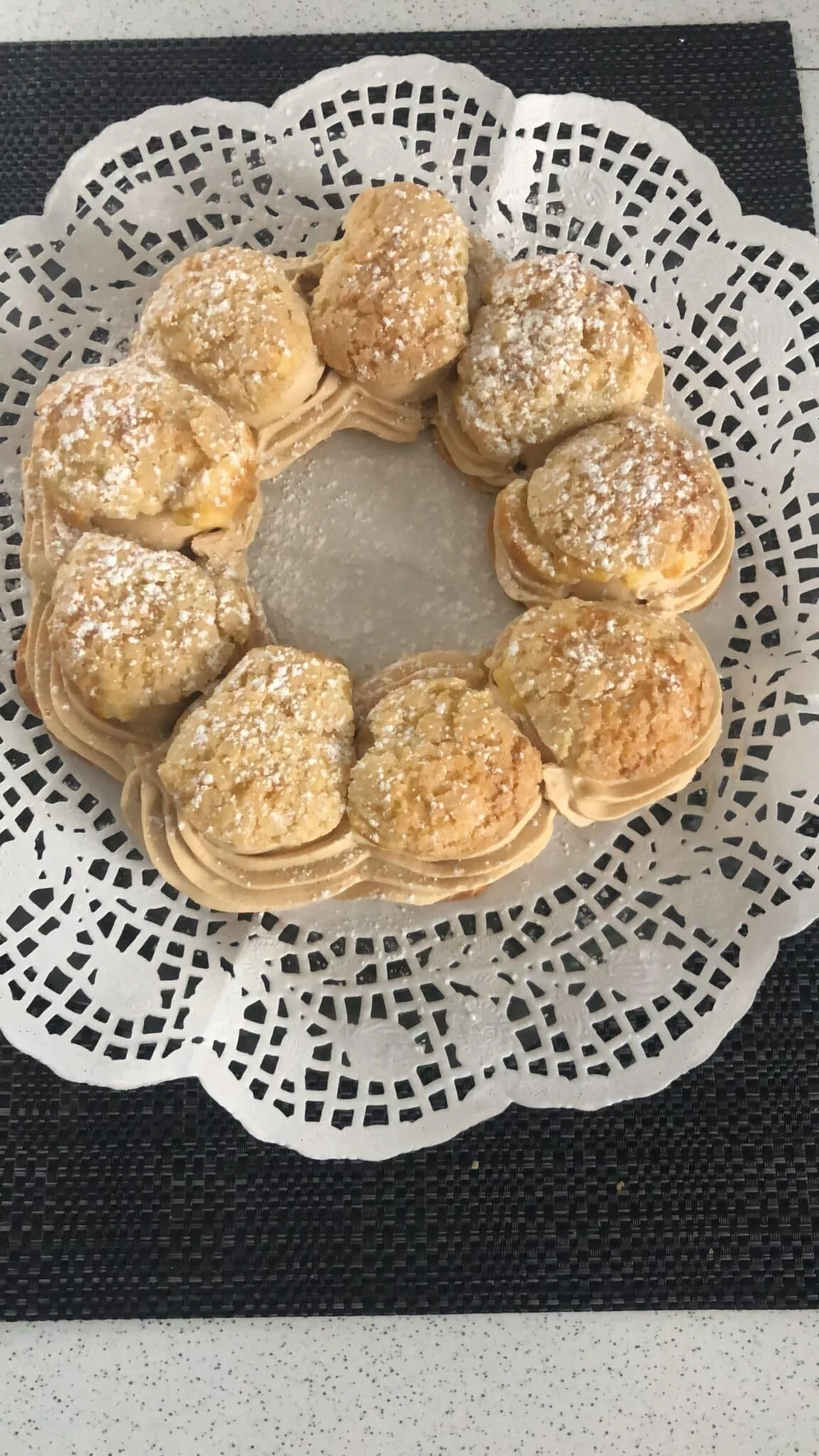 Paris Brest avec insert praliné