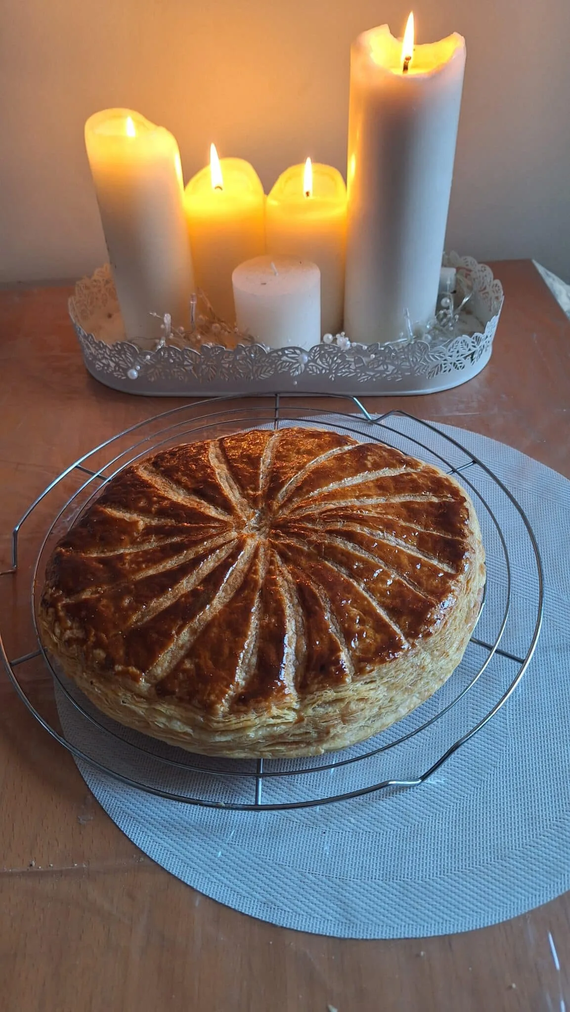 Galette des rois frangipane