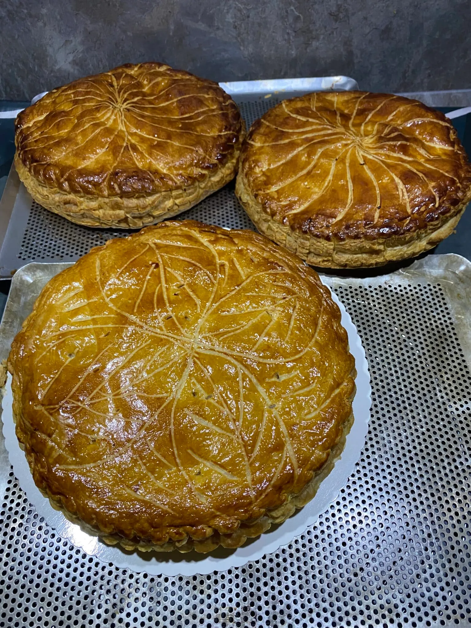 Galette des rois frangipane