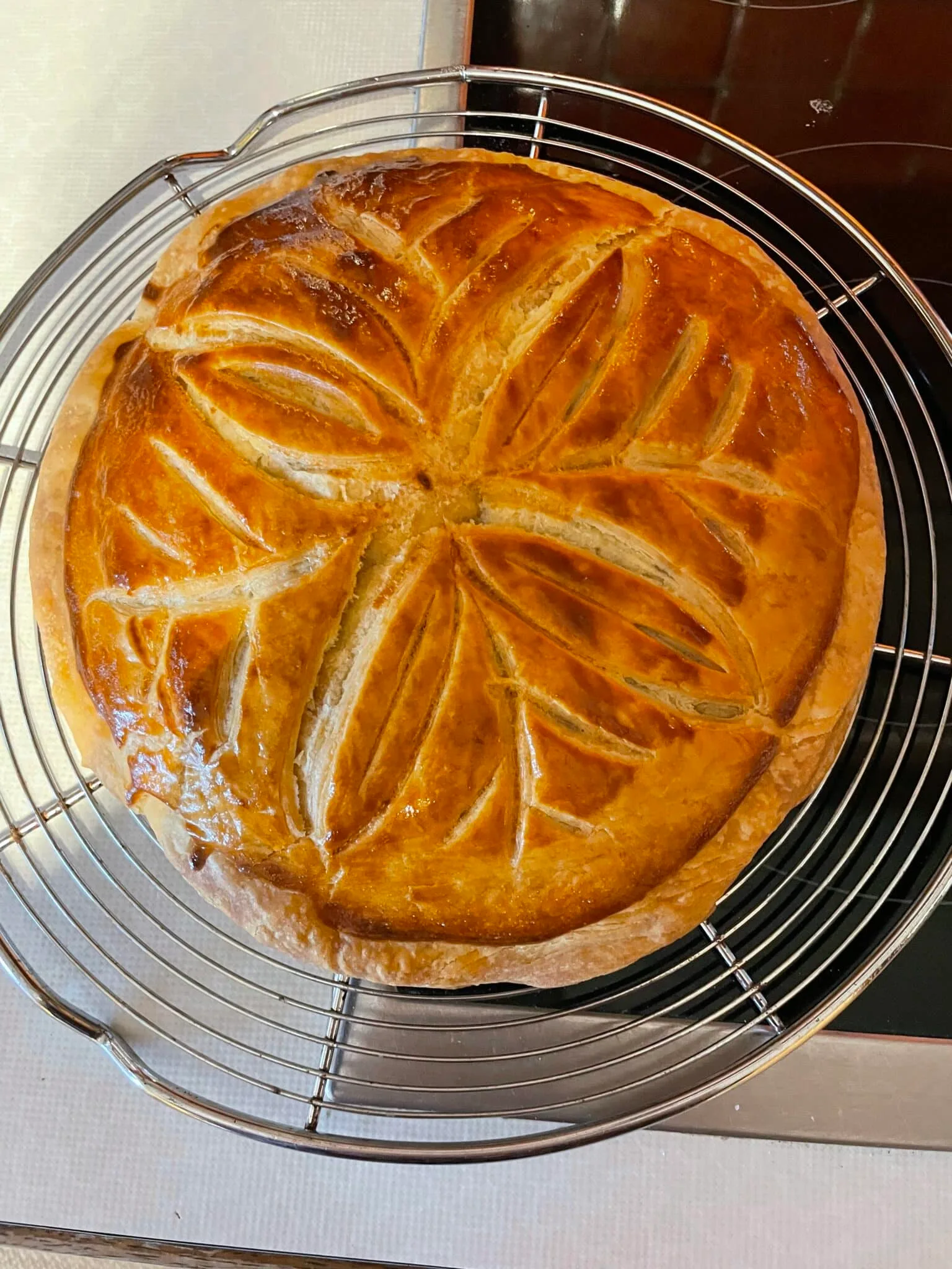 Galette frangipane pralinée