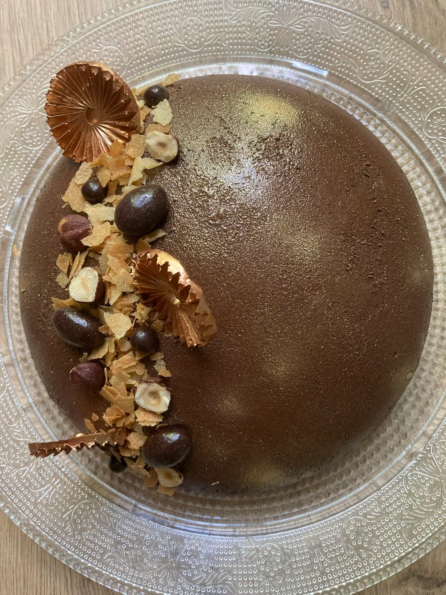 Entremet chocolat