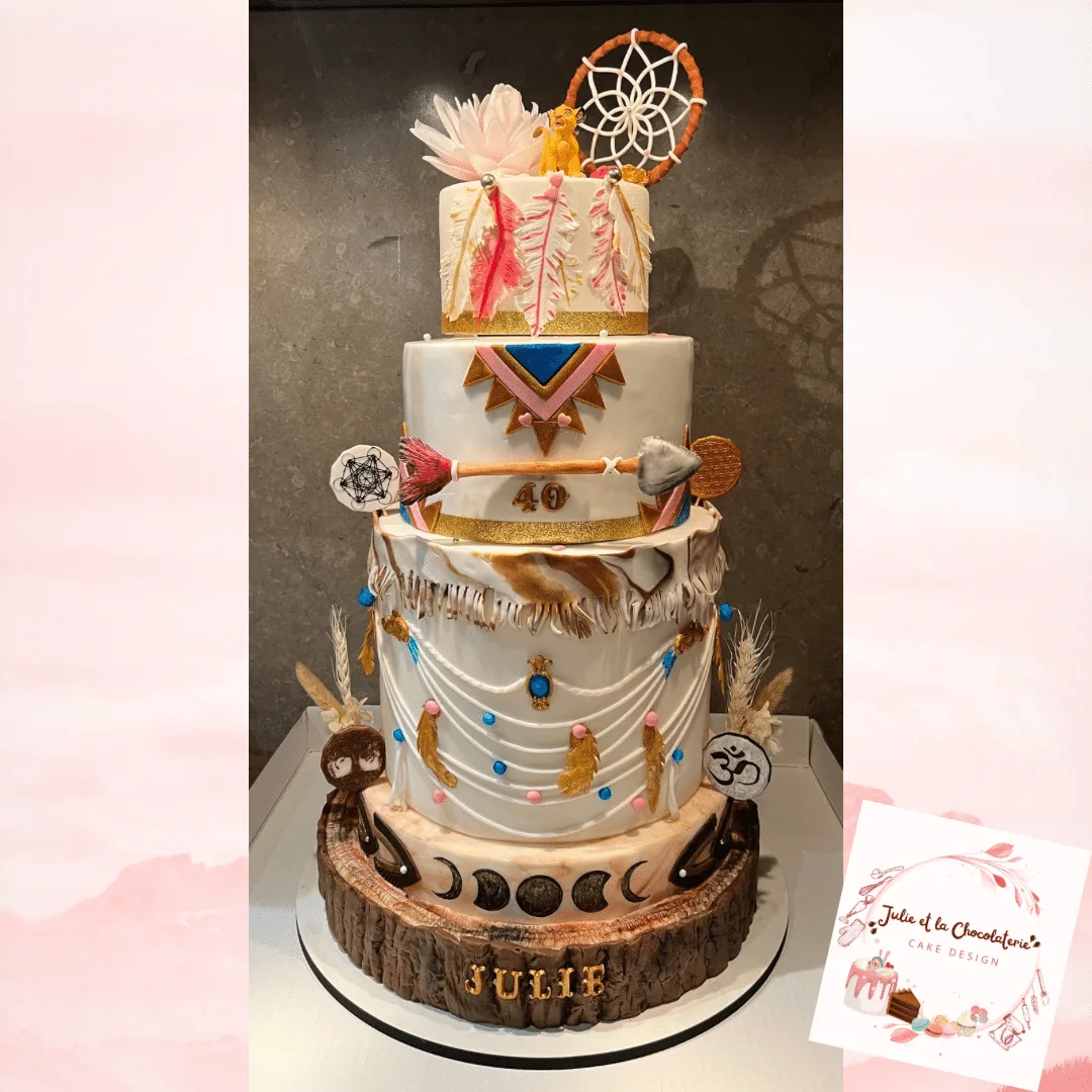 Gâteau amérindien Disney spiritualité