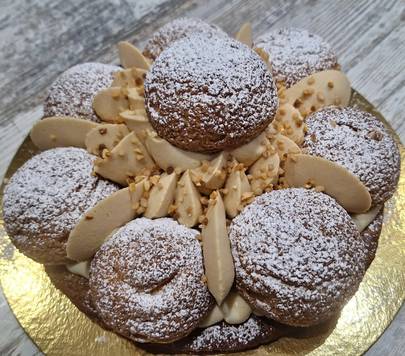 Saint Honoré caramel beurre salé