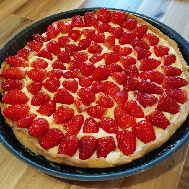 Tarte aux fraises